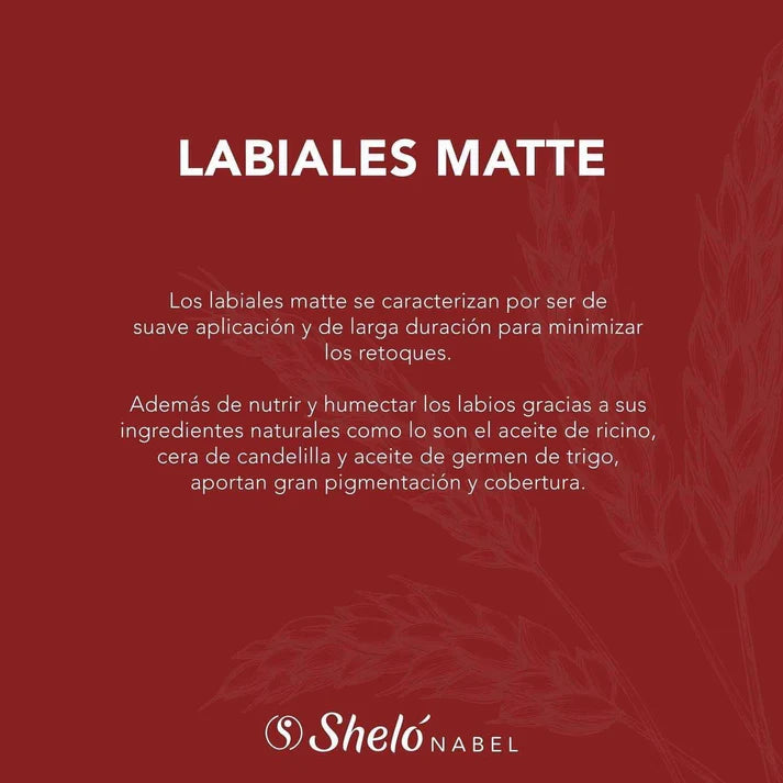 NATURAL AMOROSA MATTE LIPSTICK