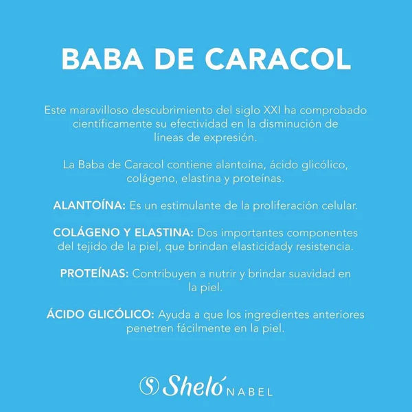Shelo Nabel Snail Slime Face Serum