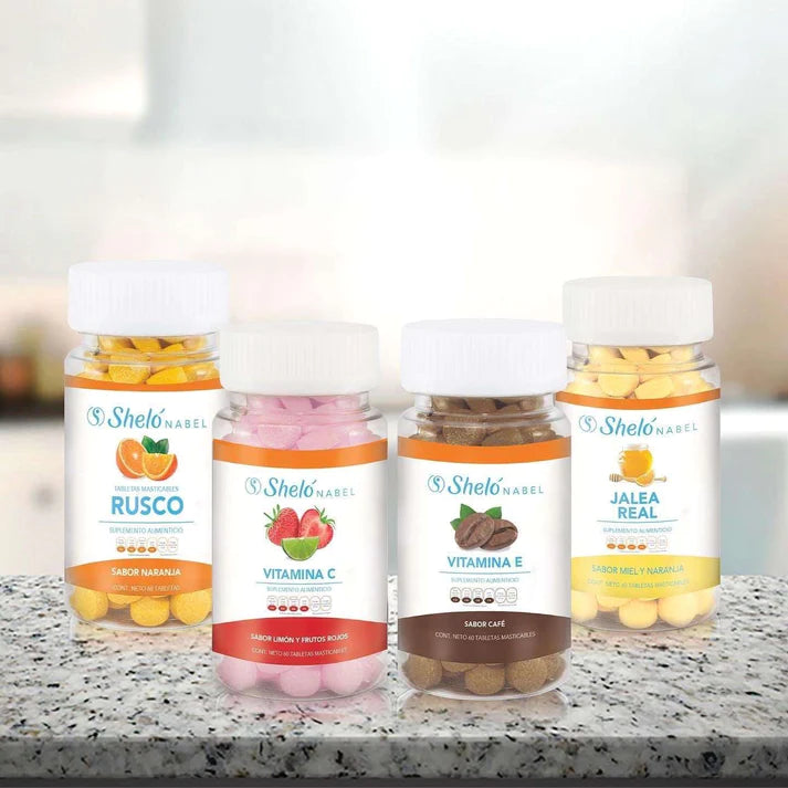 VITAMIN C LEMON FLAVOR AND RED FRUITS