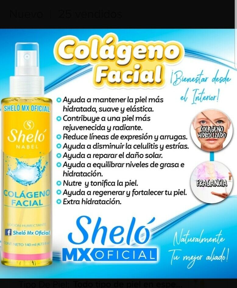 Sheló Nabel Liquid Facial Collagen 125ml/4.73 fl oz