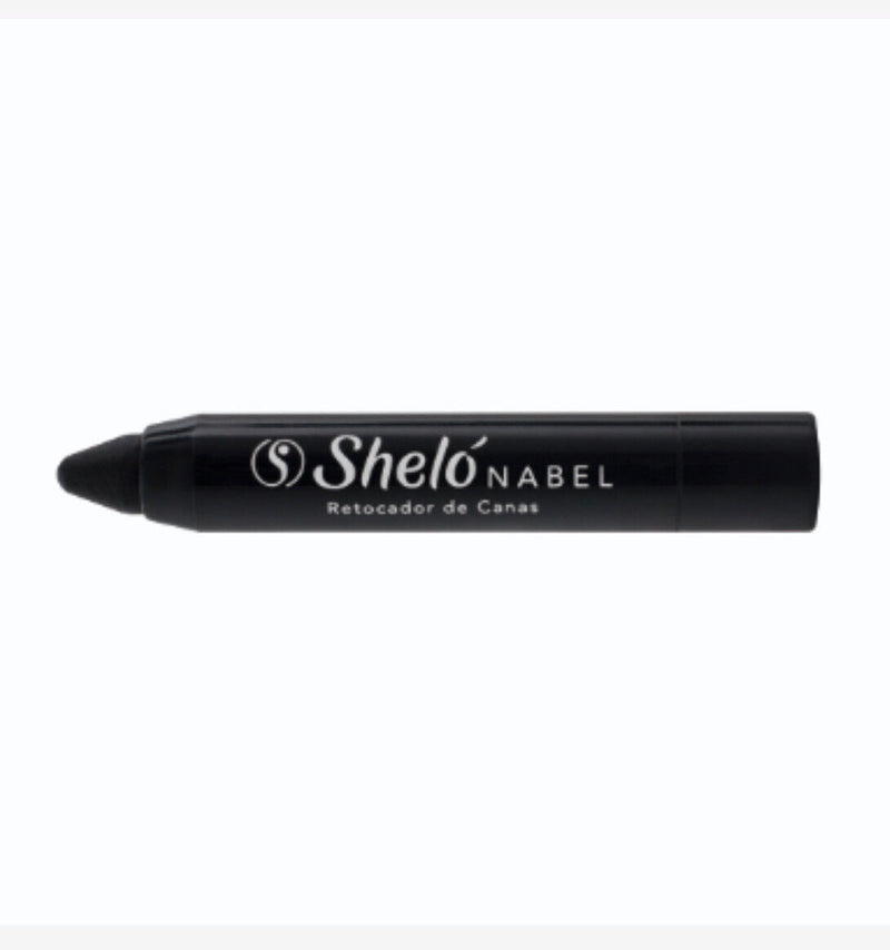 shelo nabel brown gray hair retoucher pencil